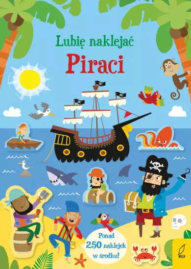 Lubię naklejać. Piraci - Książki