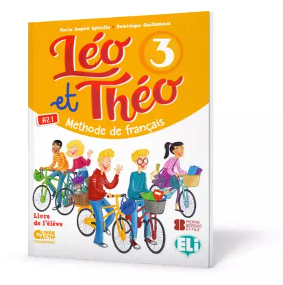 Leo et Theo 3 podręcznik + kod dostępu - Książki