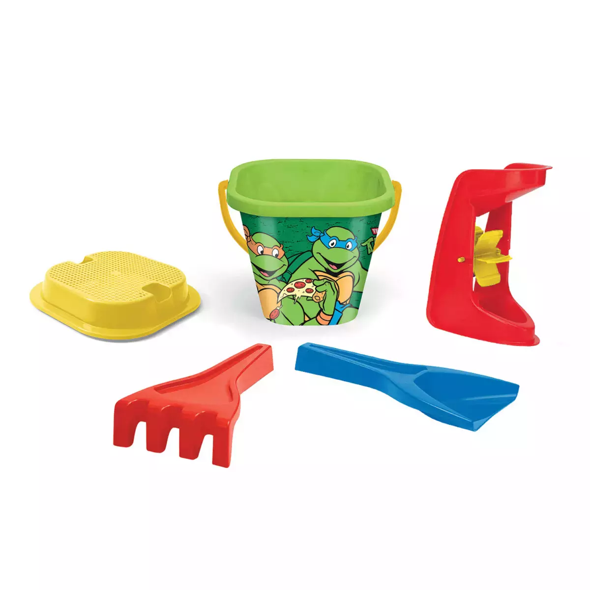 Komplet do piasku Żółwie Ninja (5 elementów) 81741 - Zabawki