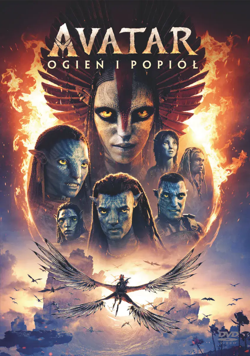 Avatar. Ogień i popiół. DVD - Filmy