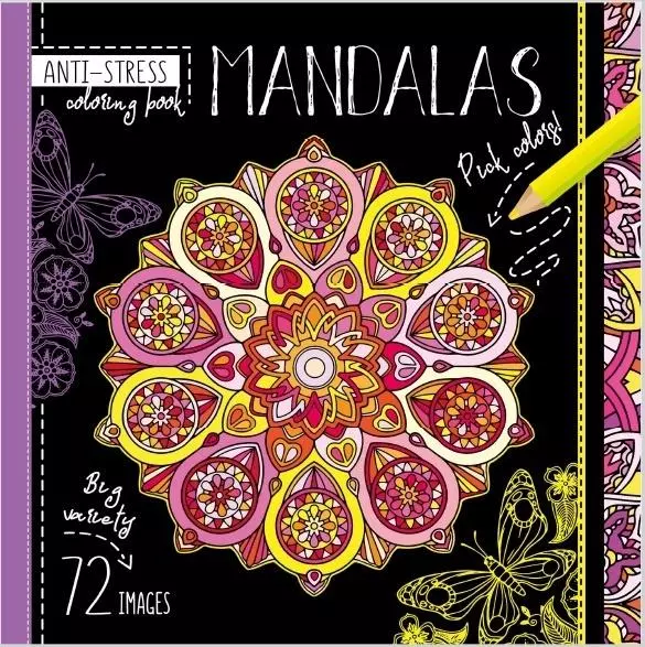 Kolorowanka antystresowa 200x200 Mandalas TW - Książki