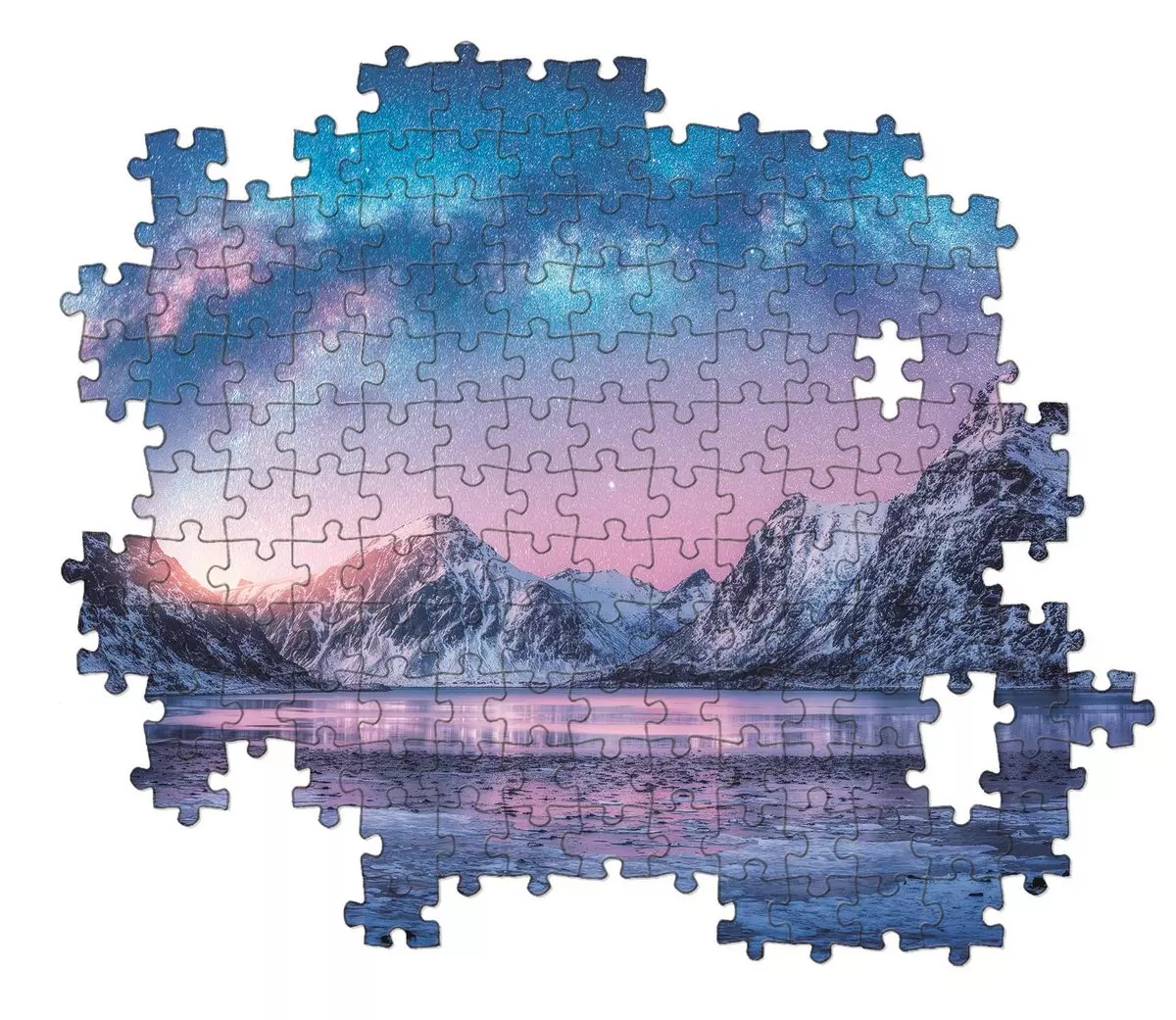 Puzzle 500 elementów. Peace. Jasnoniebieski - Puzzle