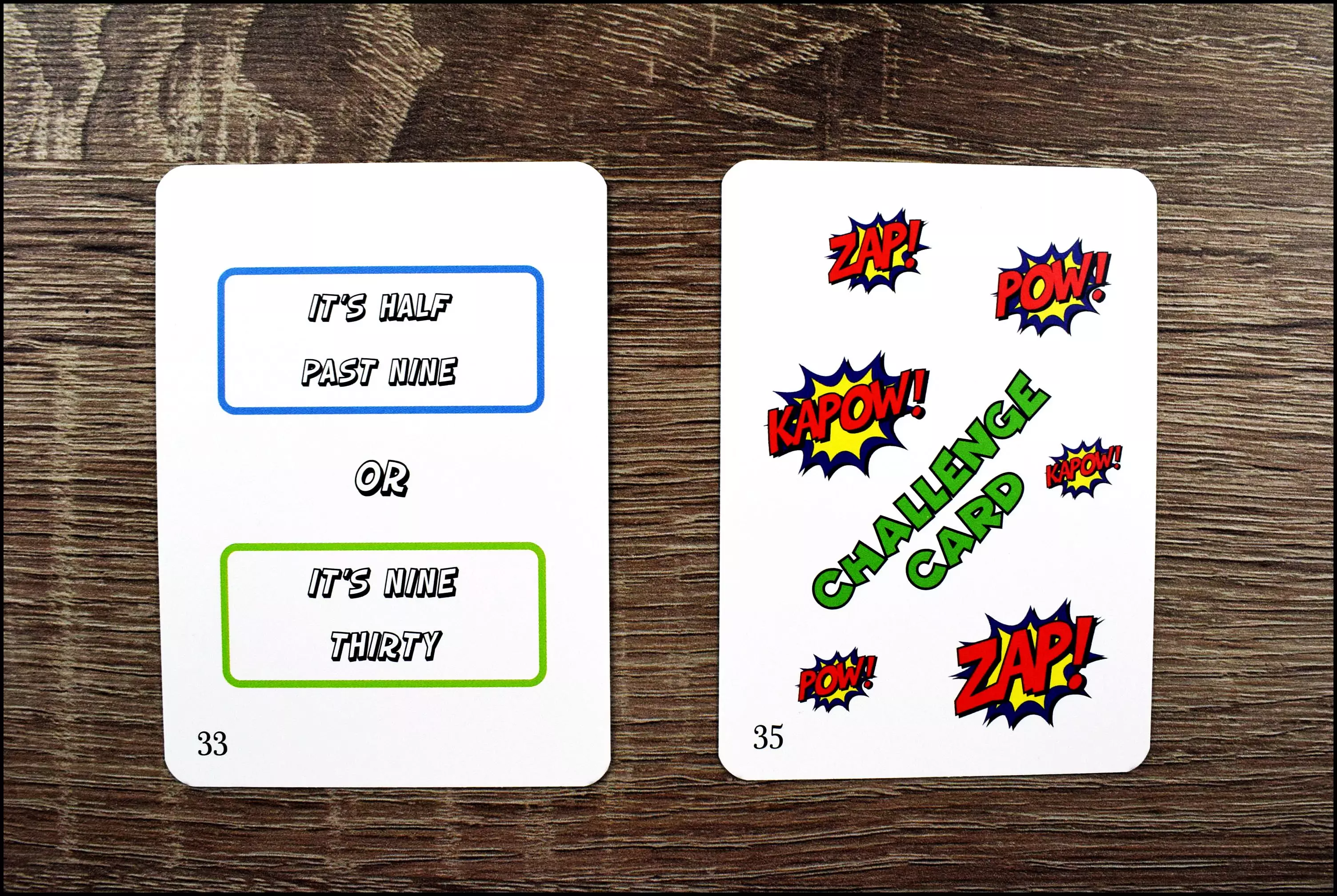 Fun Card English. Telling the Time - Gry