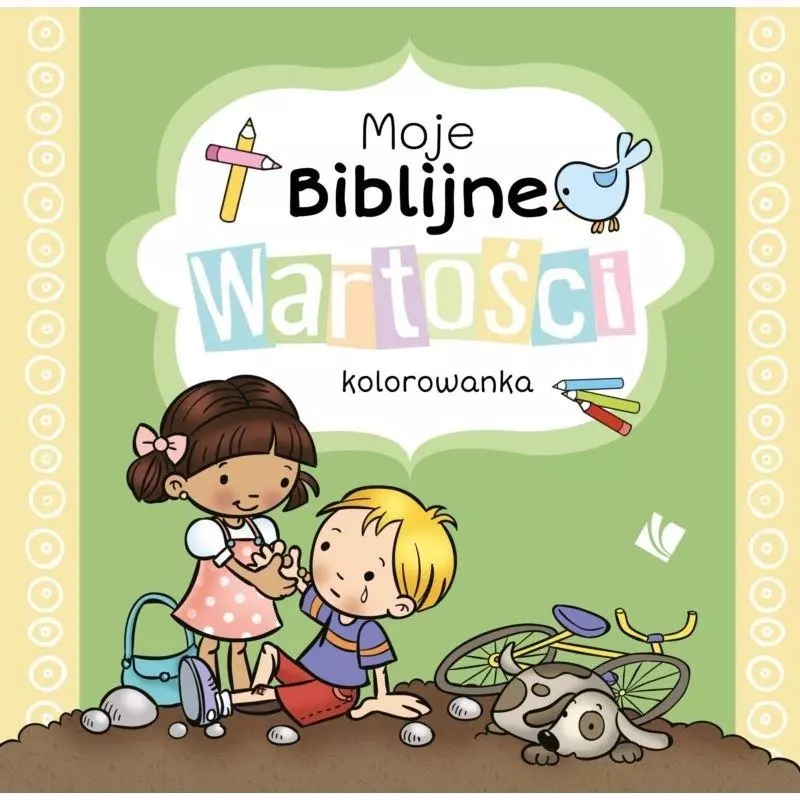 Moje Biblijne wartości - kolorowanka - Książki