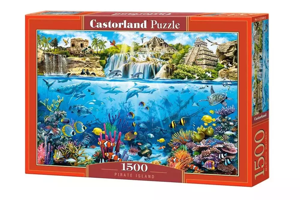 Puzzle 1500 elementów. Wyspa Piratów - Puzzle
