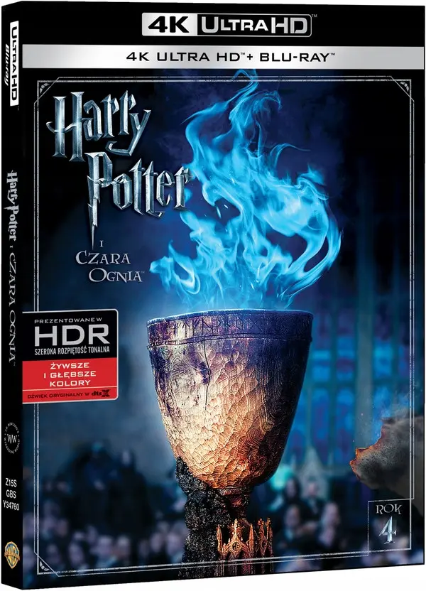 Harry Potter i Czara Ognia. 2 Blu-ray 4K - Filmy