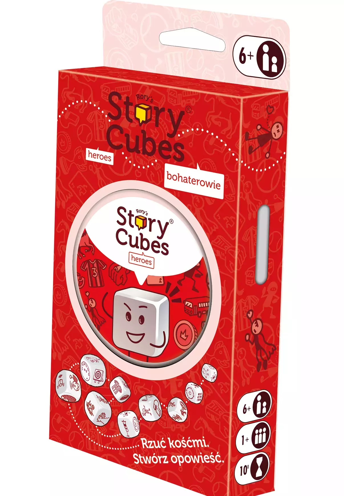 Story Cubes. Bohaterowie (nowa edycja) - Gry
