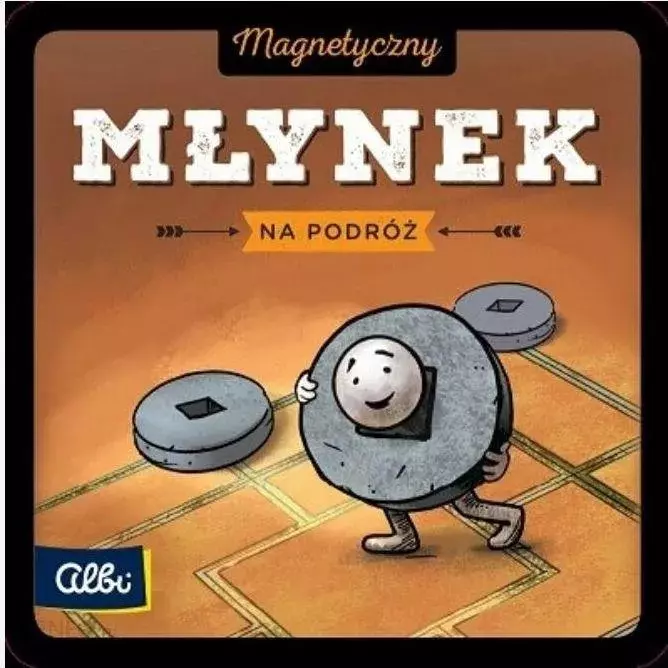 Młynek - gra magnetyczna ALBI - Książki