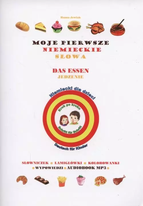 Moje pierwsze niemieckie słowa Jedzenie - Książki
