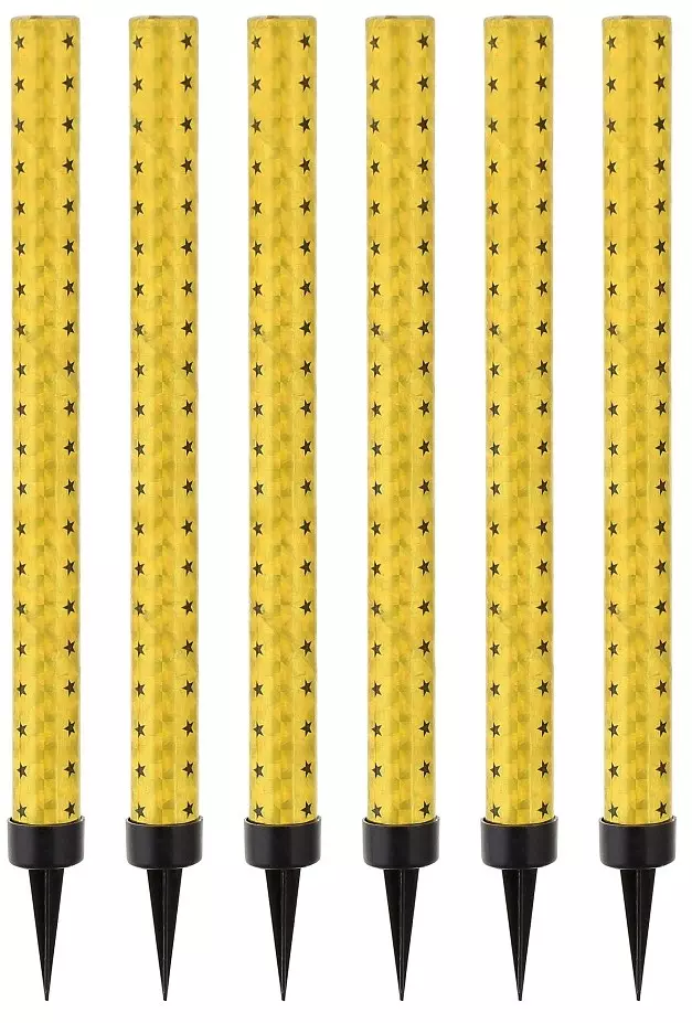 Fontanny tortowe złote, 18 cm (12 sztuk) - Papiernicze i szkolne