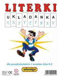 Literki. Układanka - Książki