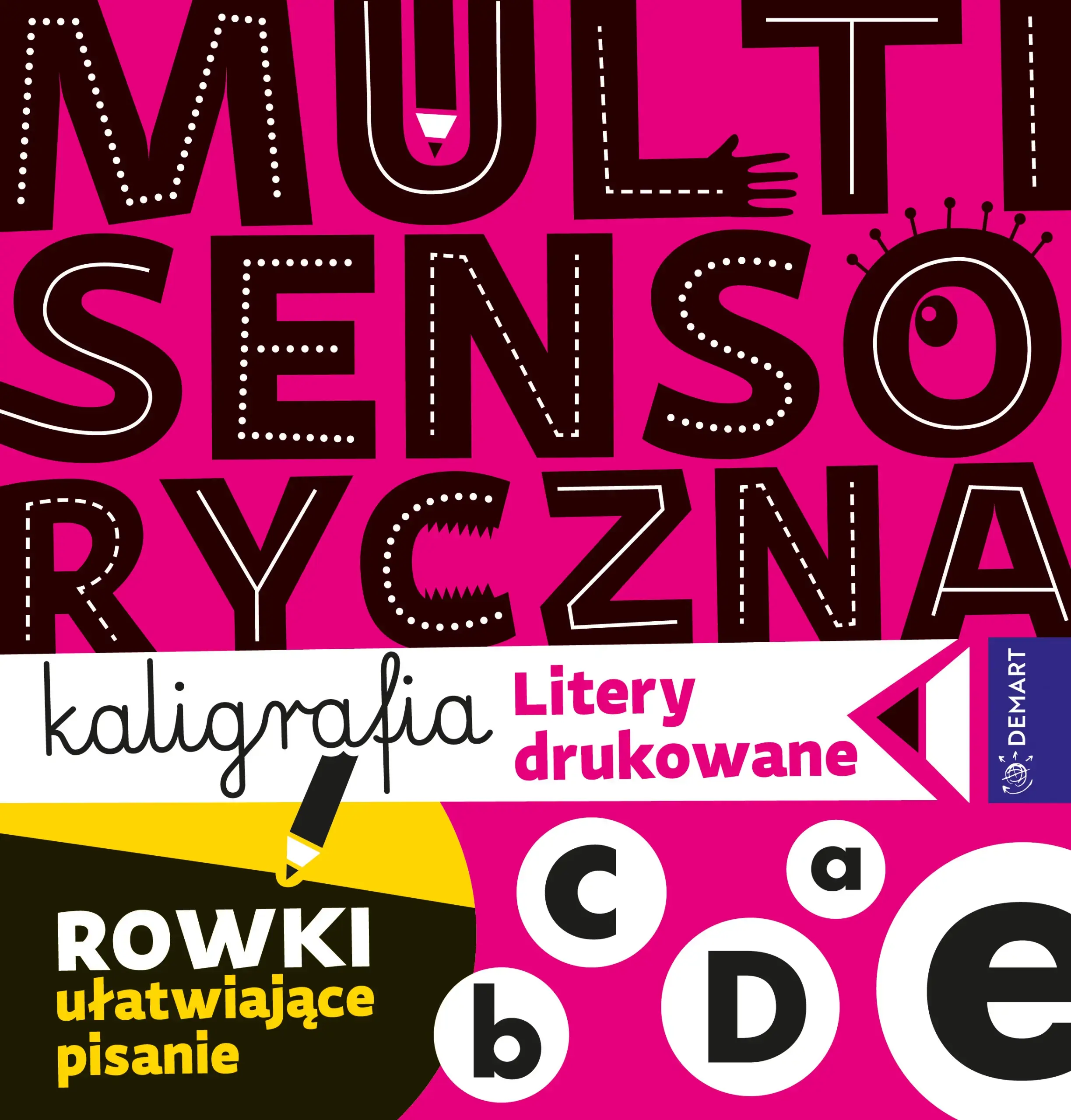Multisensoryczna kaligrafia. Litery drukowane - Książki