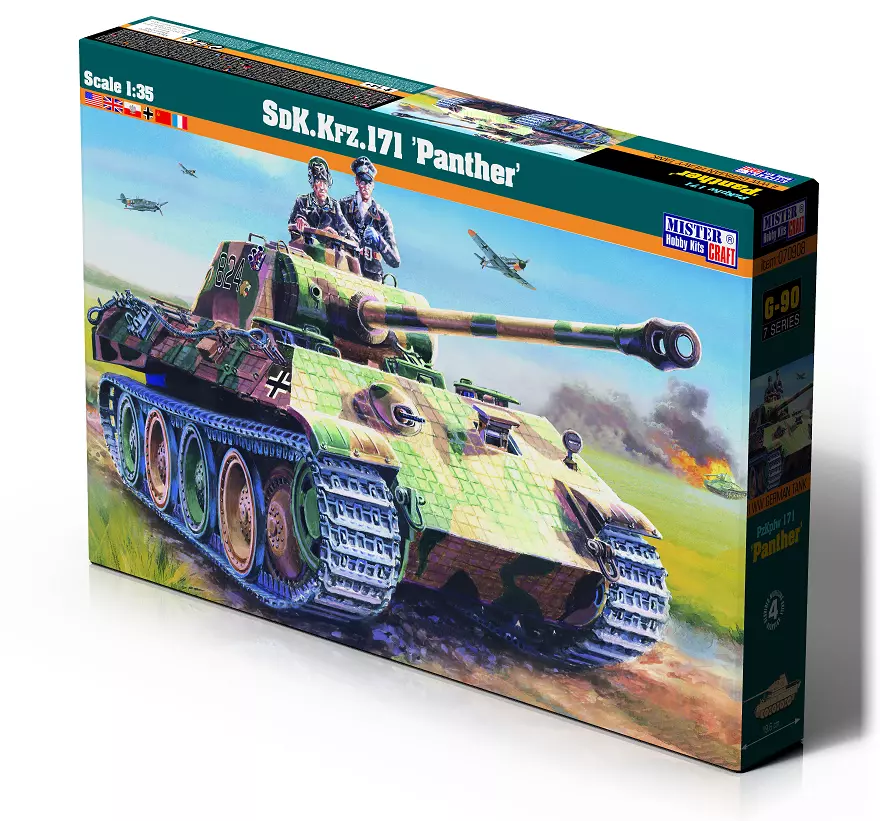 SDK. KFZ.171 Panther 1/35 - Zabawki