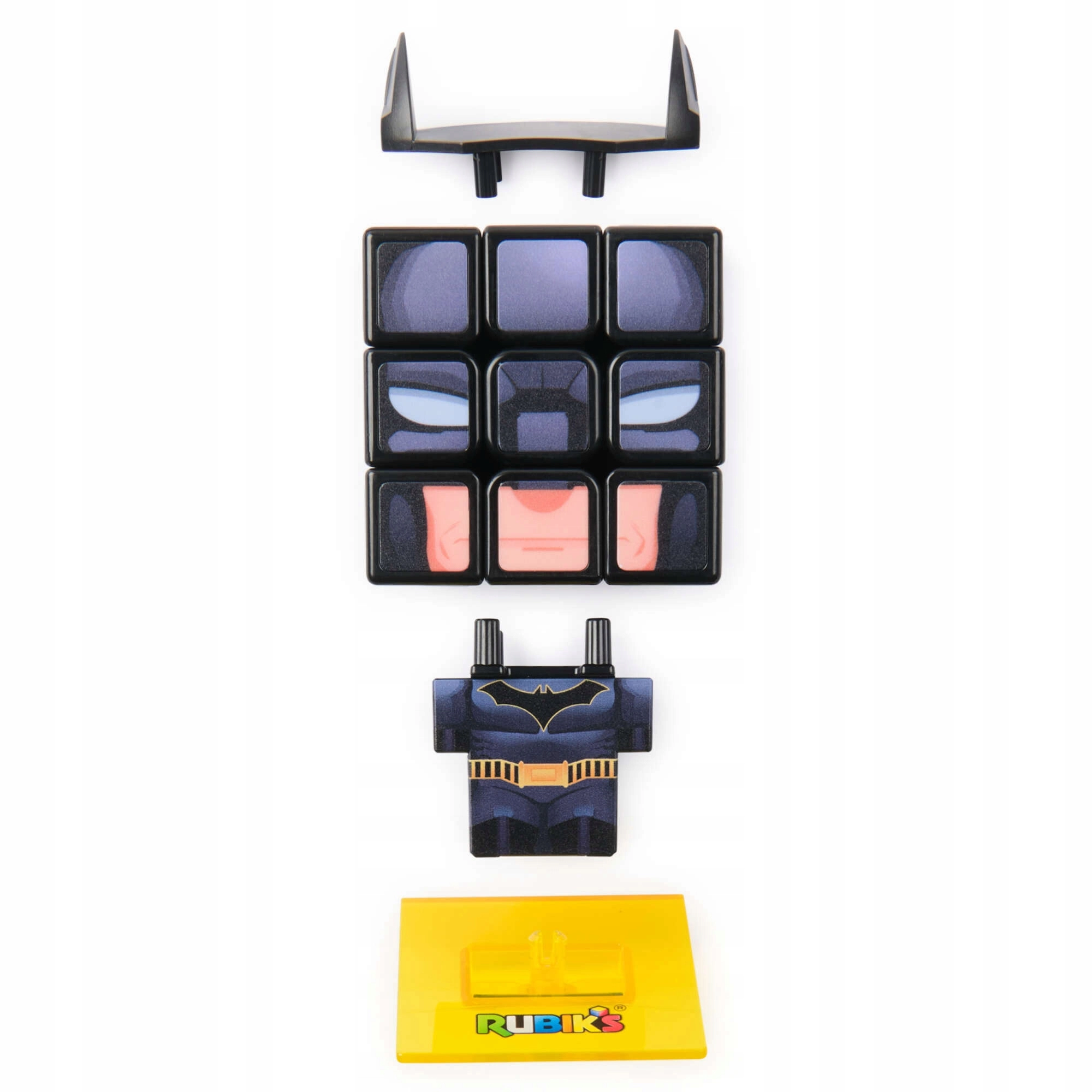 RUBIK'S CUBE KOSTKA RUBIKA 3X3 CUBERS BATMAN - Zabawki