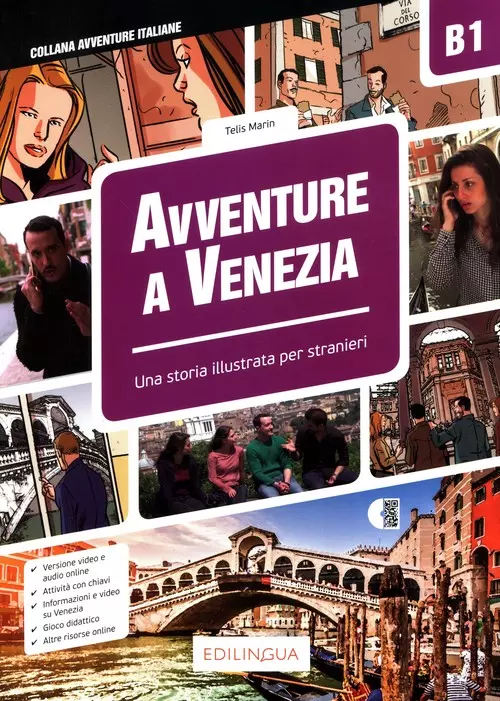 Avventure A Venezia B1 Una Storia illustrata per stranieri - Książki