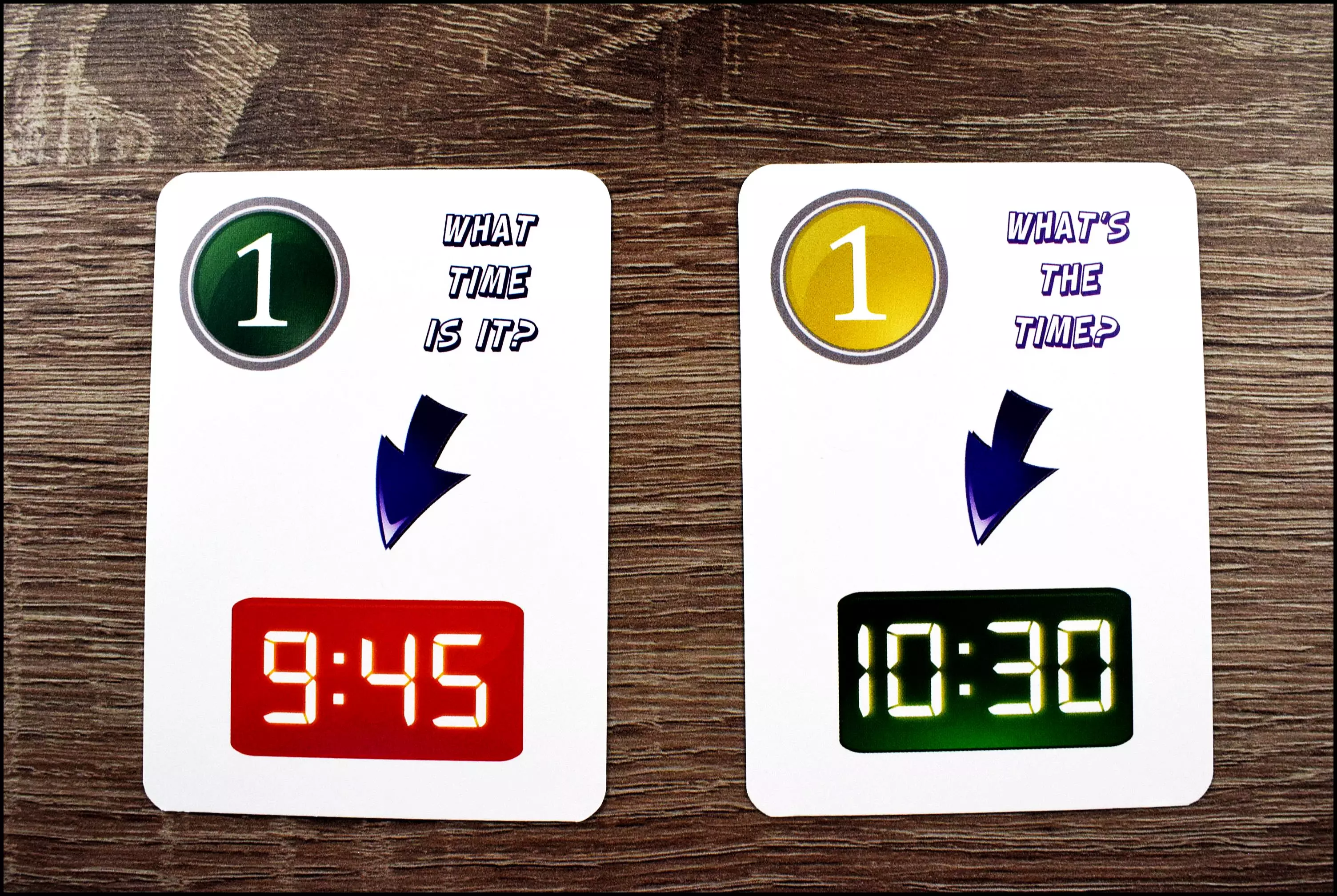 Fun Card English. Telling the Time - Gry