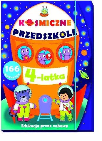 Kosmiczne przedszkole 4 latka - Książki