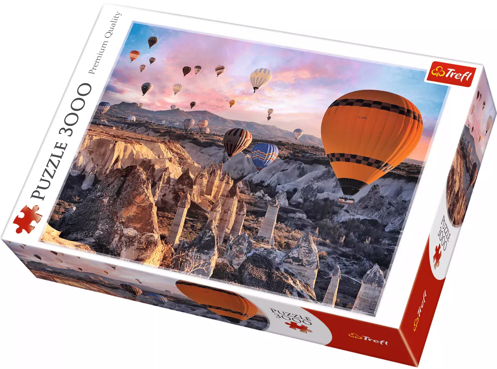 Puzzle 3000 elementów. Balony nad Kapadocją - Puzzle