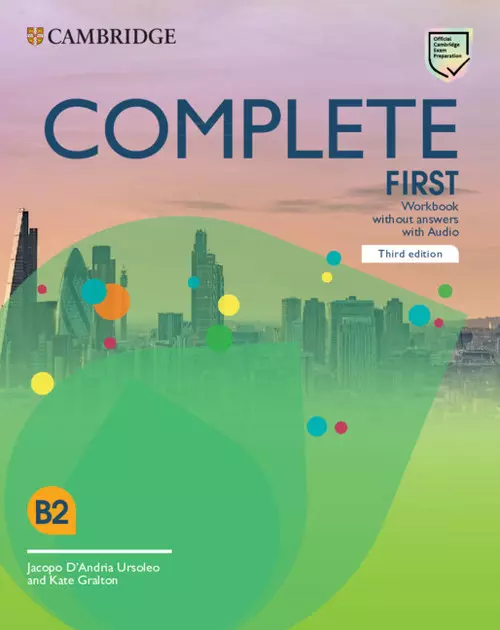 Complete First Workbook without Answers with Audio - Książki