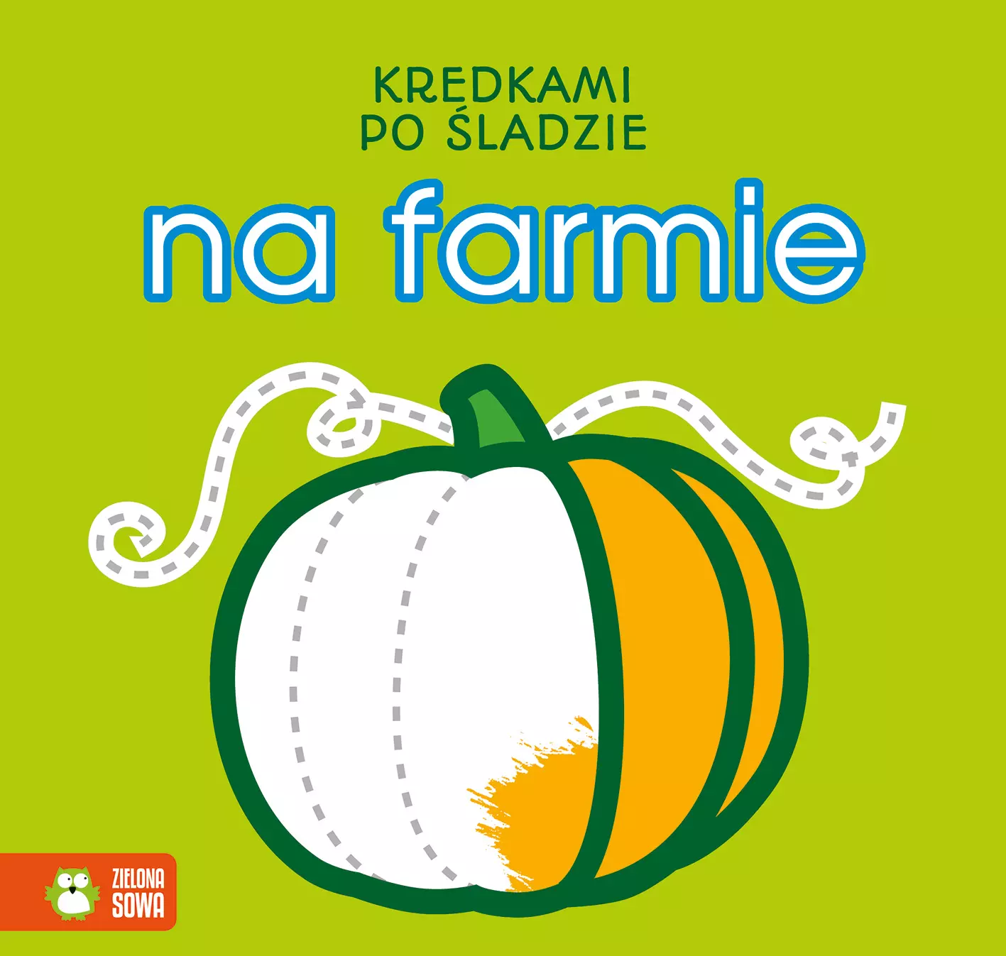 Kredkami po śladzie. Na farmie - Książki