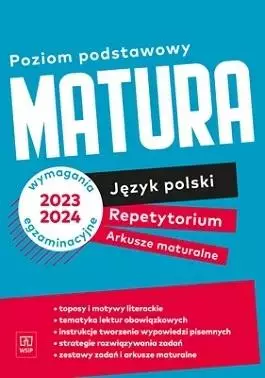 Język polski Matura. Repetytorium i arkusze. Zakres podstawowy - Książki