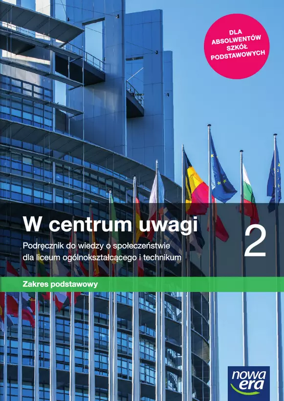 W centrum uwagi 2. Wiedza o społeczeństwie. Podręcznik dla liceum ogólnokształcącego i technikum. Zakres podstawowy - Książki