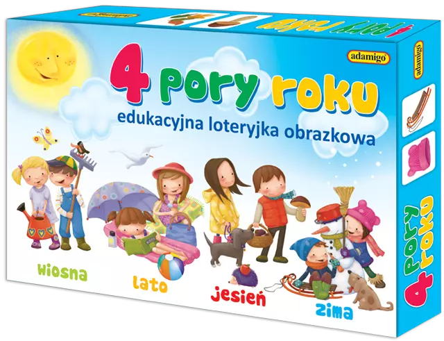4 pory roku. Edukacyjna loteryjka obrazkowa - Gry