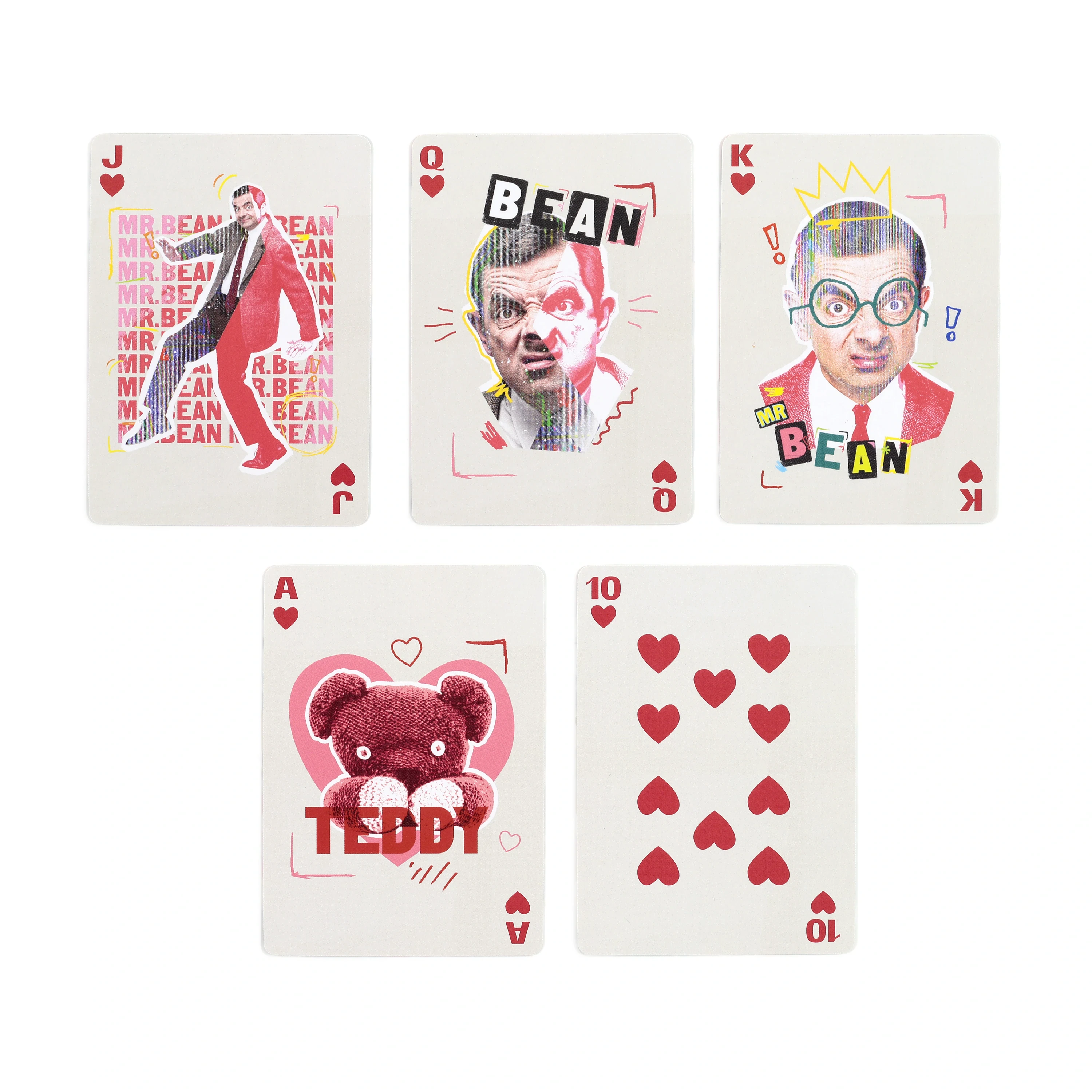 Standardowa talia kart do gry - Mr Bean & Teddy - Zabawki