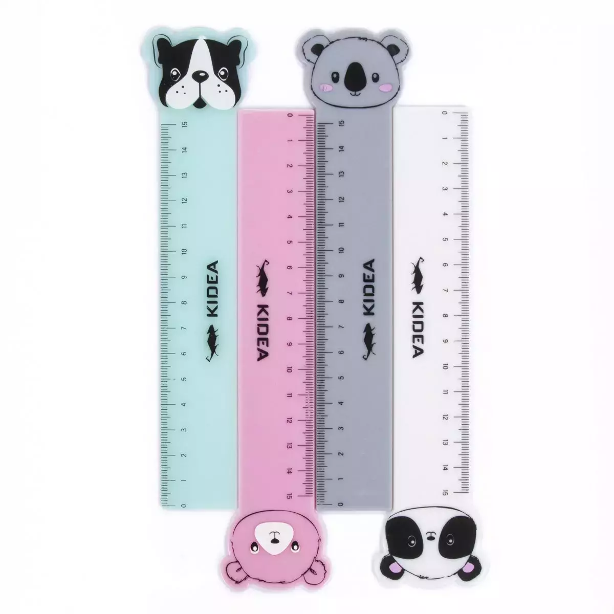 Linijka 15cm, Kidea, cena za szt - Papiernicze i szkolne