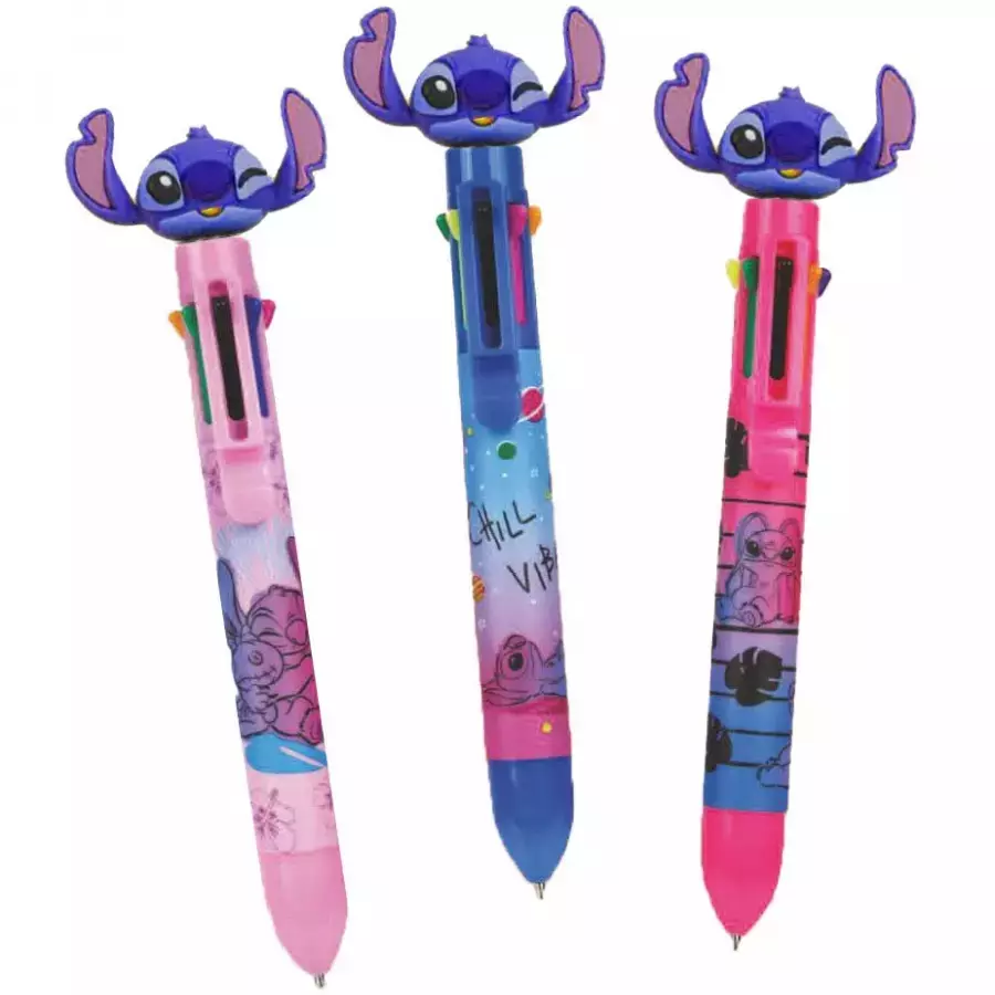 Długopis żelowy 8-kolorowy Stitch 1szt.mix - Papiernicze i szkolne