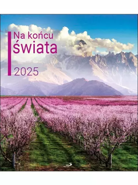 KALENDARZ 2025 ŚCIENNY NA ŚCIANĘ - Na końcu świata - Książki
