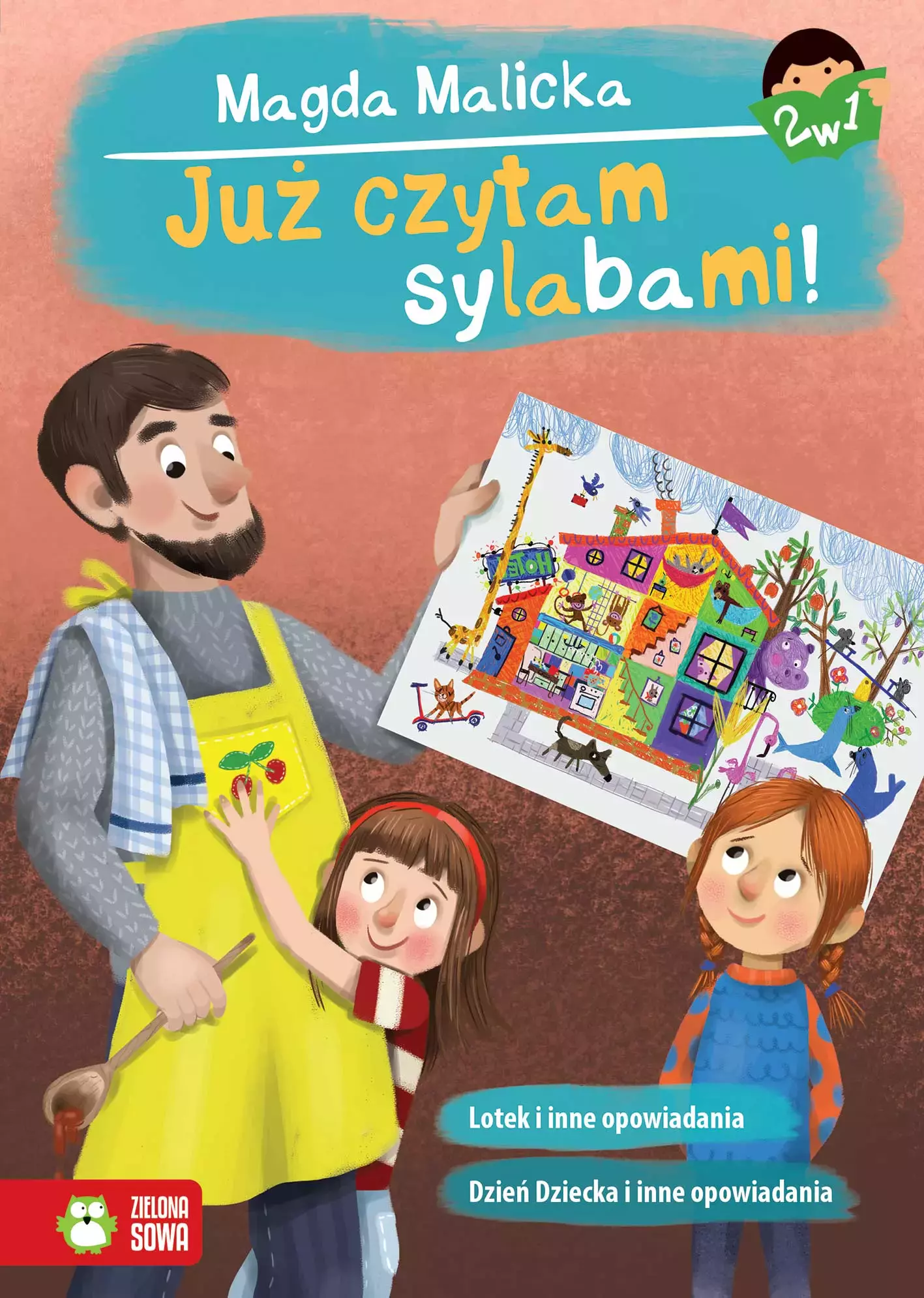 Już czytam sylabami 2 w 1. Lotek, Dzień Dziecka i inne opowiadania - Książki