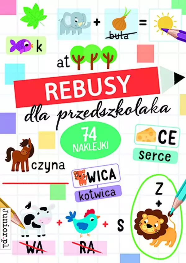 Rebusy dla przedszkolaka - Książki
