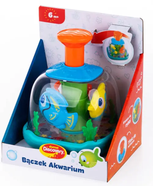 Bączek akwarium - Zabawki