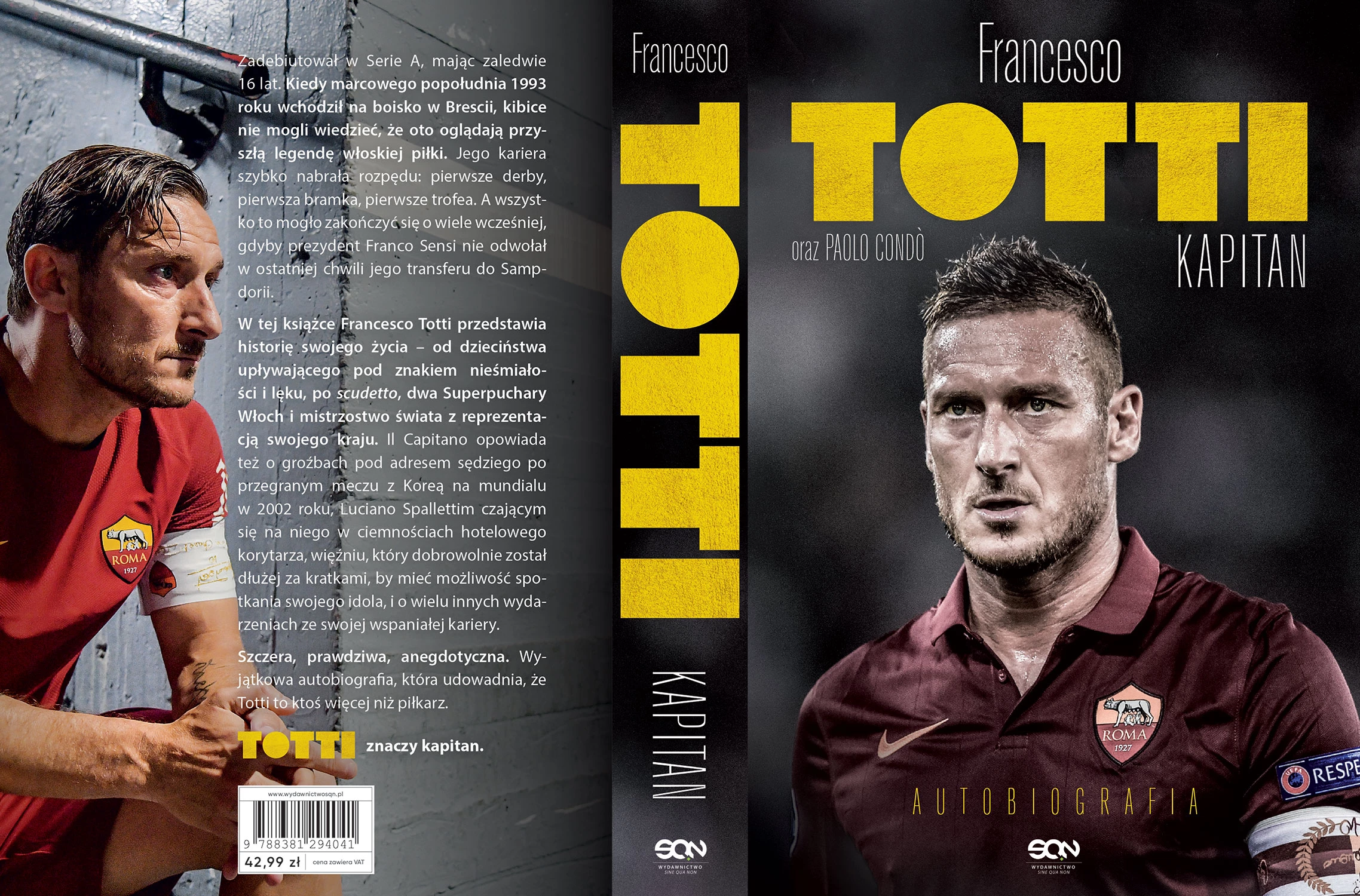 Totti. Kapitan. Autobiografia - Książki