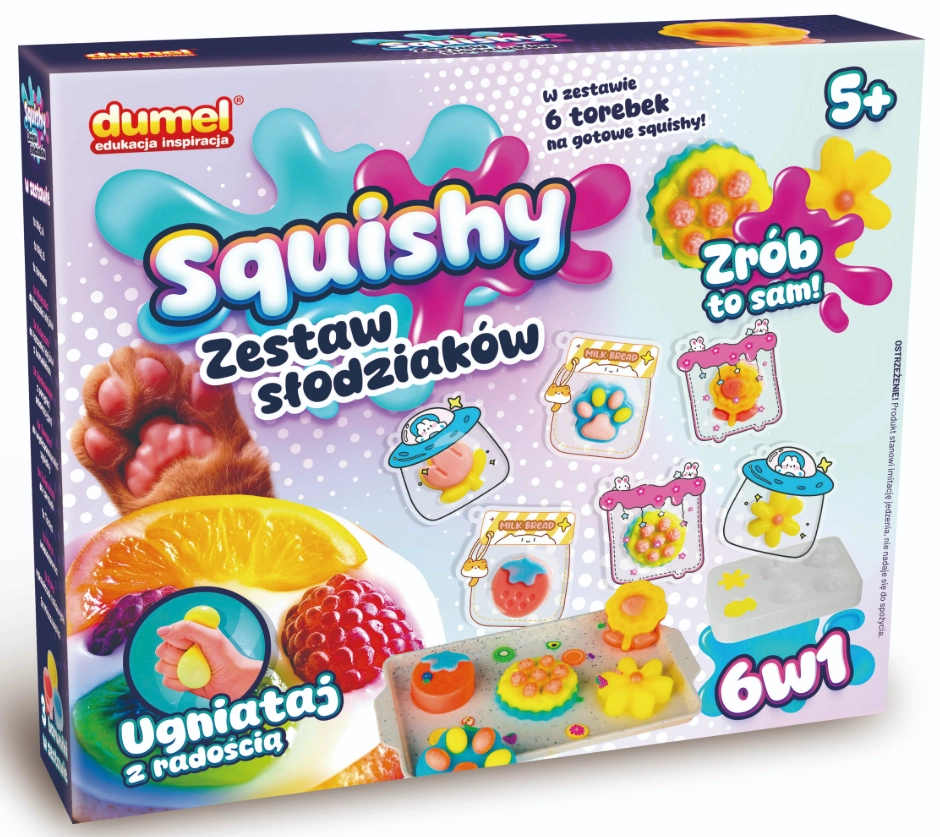 Squishy. Zestaw słodziaków - Zabawki