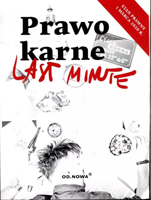 Prawo karne last minute 2020 - Książki