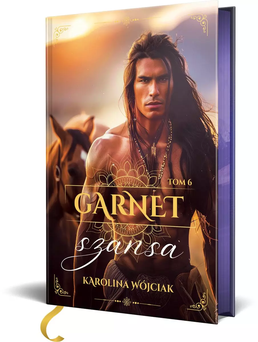 Szansa. Garnet. Tom 6 (ilustrowane brzegi) - Książki