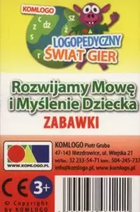 Karty Rozwijamy mowę i myślenie dziecka Zabawki - Książki