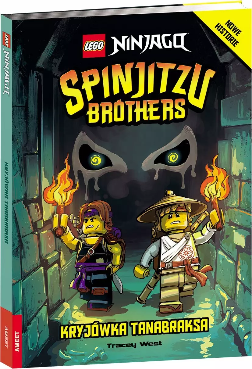 LEGO Ninjago. Spinjitzu Brothers. Kryjówka Tanabraksa - Książki