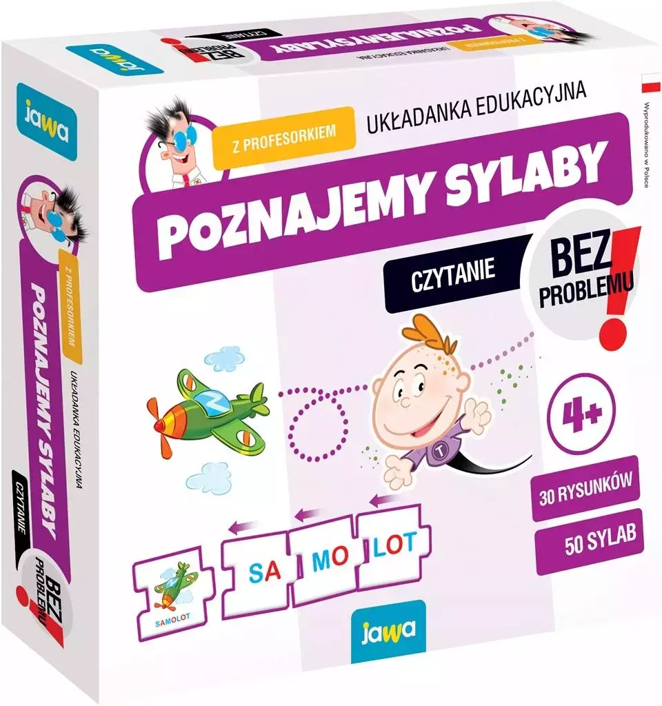 Poznajemy sylaby z Profesorkiem JAWA - Gry