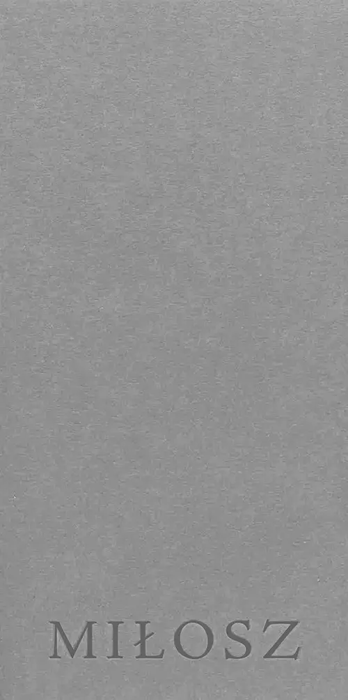 Miłosz - Książki
