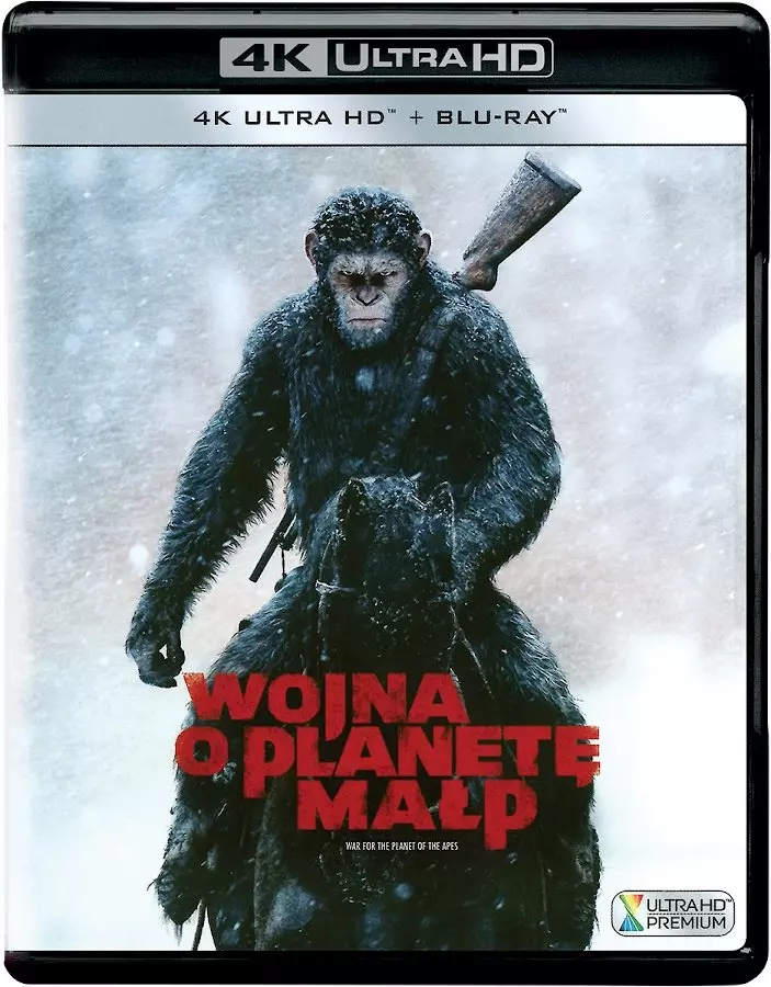 Wojna o planetę małp, Blu-ray - Filmy