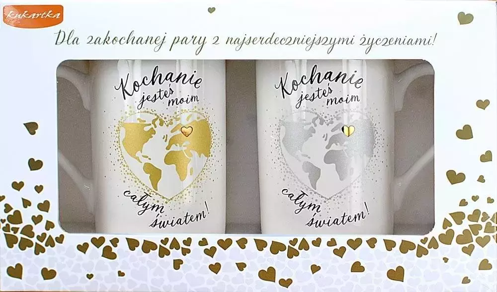 Kubek komplet Ślub - Papiernicze i szkolne