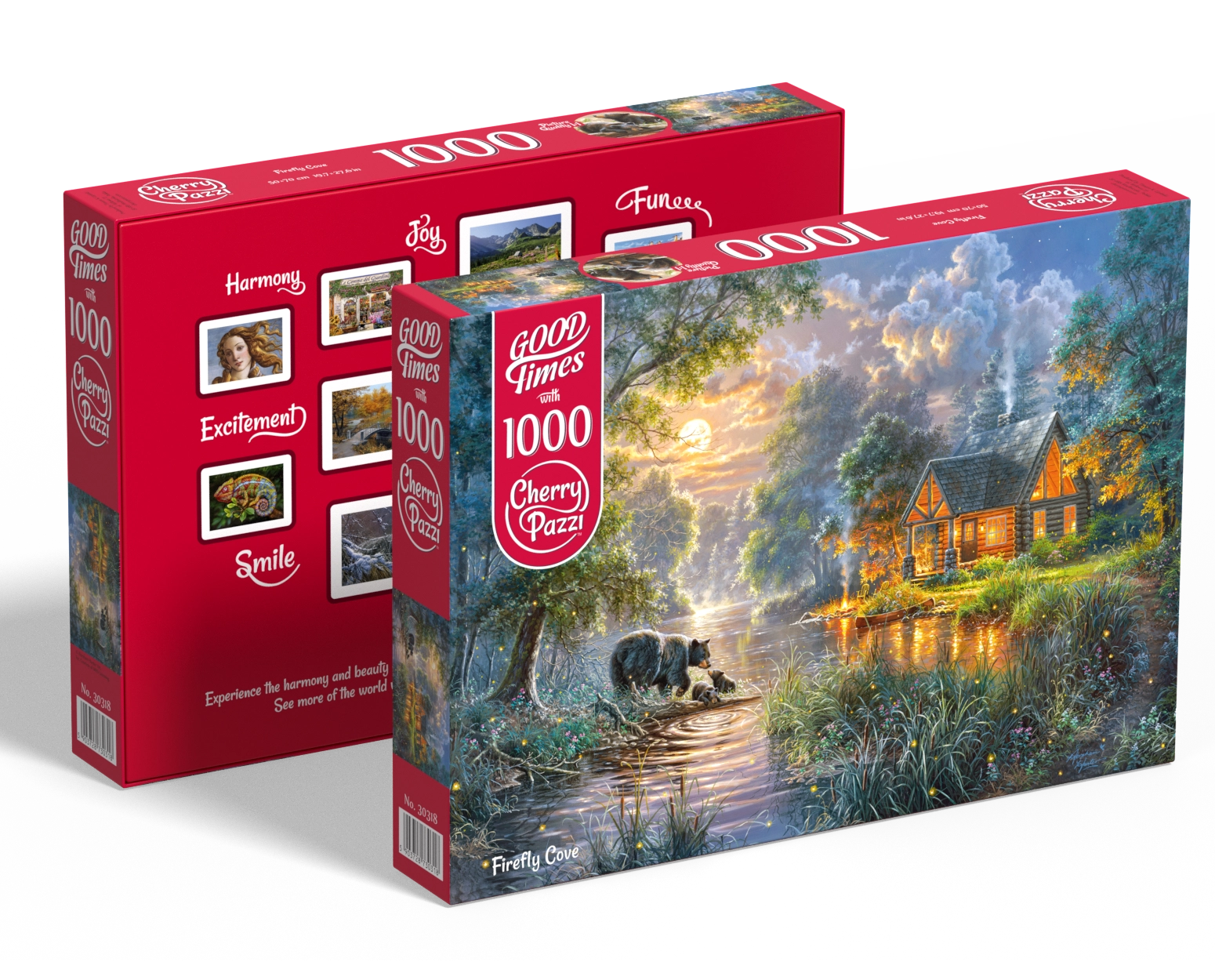 Puzzle 1000 elementów. Zatoka świetlików 30318 - Puzzle
