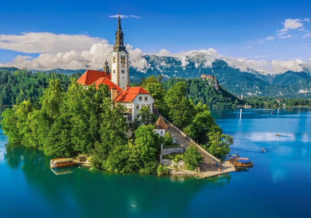Puzzle 500 elementów. Bled, Slovenia - Puzzle