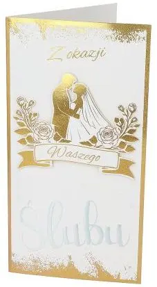 Kartka Slub SL D-015, Nero - Papiernicze i szkolne
