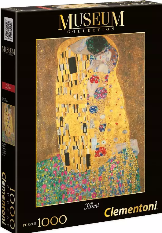 Puzzle 1000 elementów. Museum. Gustav Klimt. Pocałunek - Puzzle