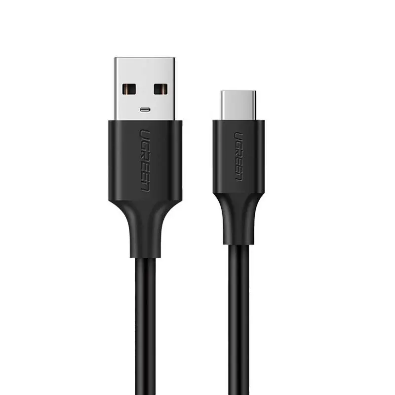 Kabel UGREEN US184 USB-A-USB-C 1m (czarny) - Elektronika i akcesoria