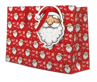 Torebka prezentowa Ho ho ho, duża pozioma - Papiernicze i szkolne